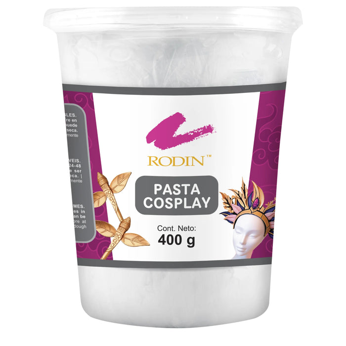 PASTA COSPLAY NEGRA RODIN 400 GR