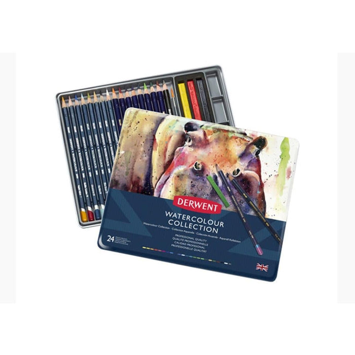 Set 24 lápices y barras Watercolour collection - Derwent