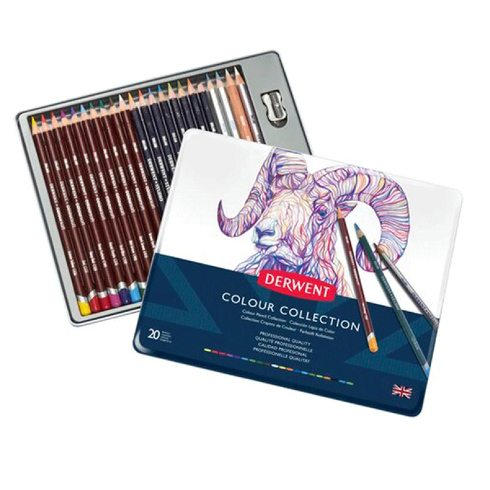 Set de 24 lápices de color Colour collection - Derwent