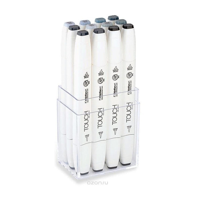 #28 MARCADORES PINCEL FLEXIBLE KOI -   BLUE GREEN