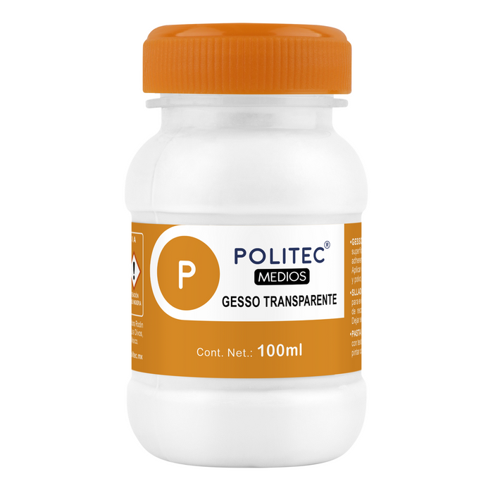 GESSO TRANSPARENTE POLITEC 100 ml