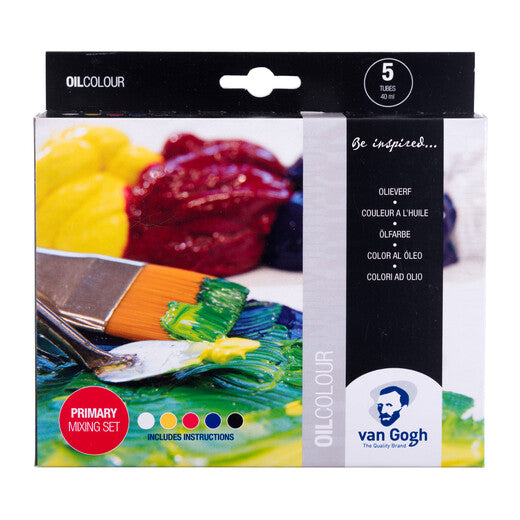 Set óleo Van Gogh 5x20ml colores primárias
