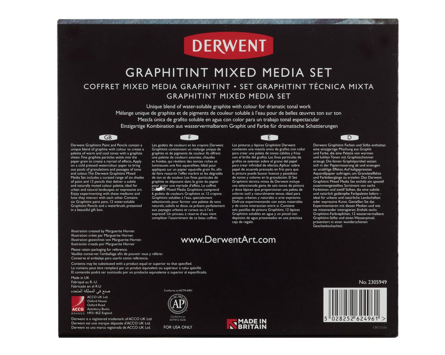 Set Graphitint Mix Media - Derwent