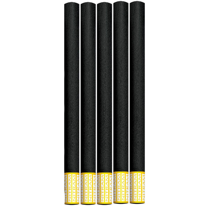 Set 5 carboncillos suaves 12mm Nitram