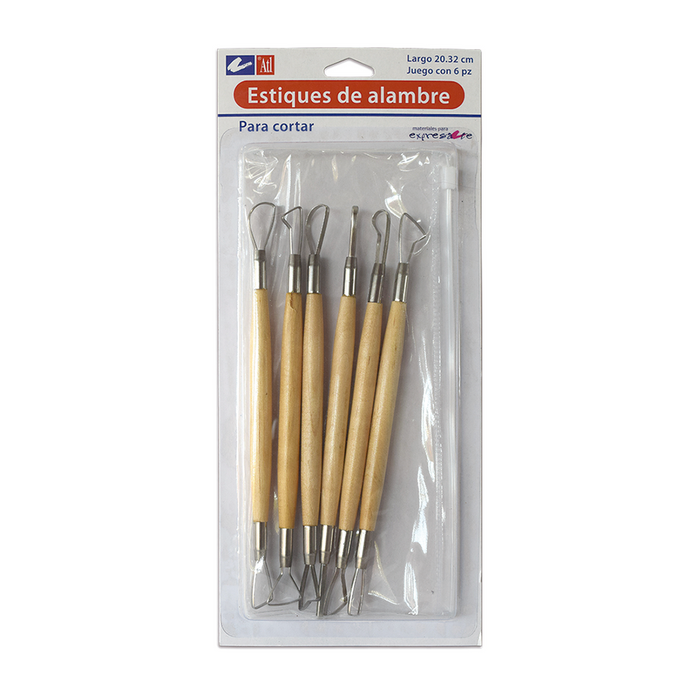 Set 1 - Estiques de alambre para modelar corte - ATL