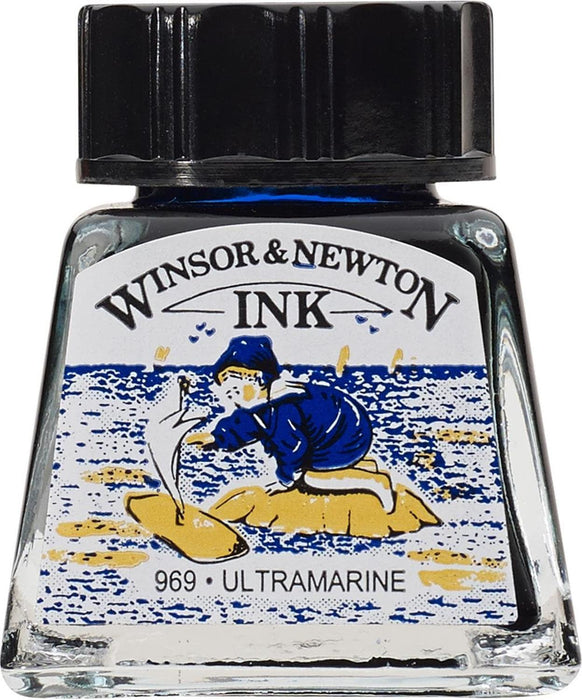 WINSOR AND NEWTON - DRAWING INK TINTA DE DIBUJO 14ML
