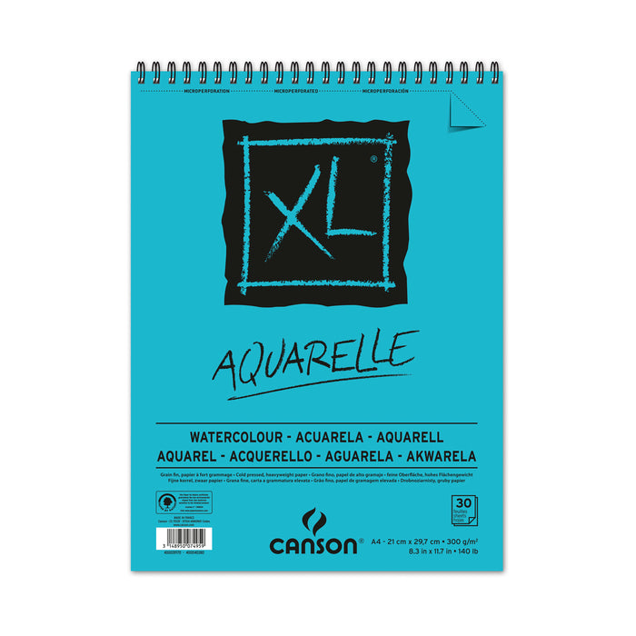 Bloc Aquarelle XL Canson 30 hojas 300gr