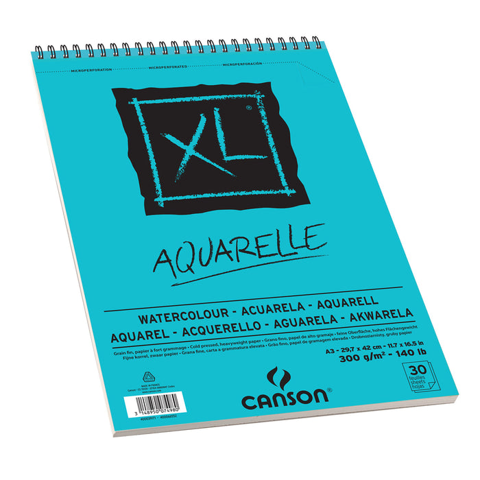 Bloc Aquarelle XL Canson 30 hojas 300gr