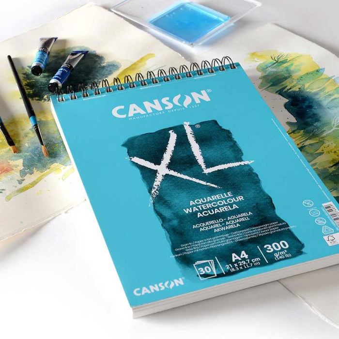 Bloc Aquarelle XL Canson 30 hojas 300gr