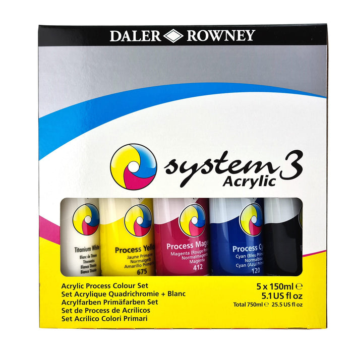 Pintura acrílica Graduate 500ml. Rowney 026 black