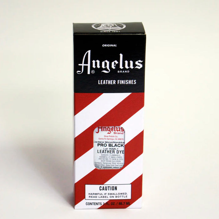 Tinta para cuero Pro Series  Angelus - Negro