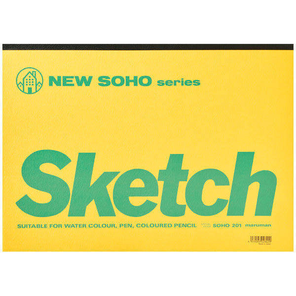 Bloc Sketchbook encolado New SOHO Maruman 95g