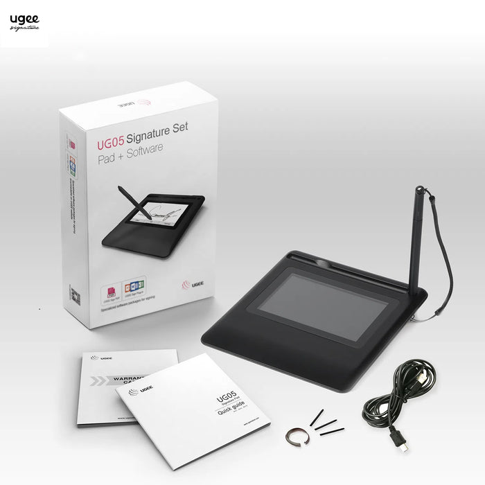 UG0501 – Tableta de Firma Digital 5" con Pantalla a Color y Cifrado Seguro