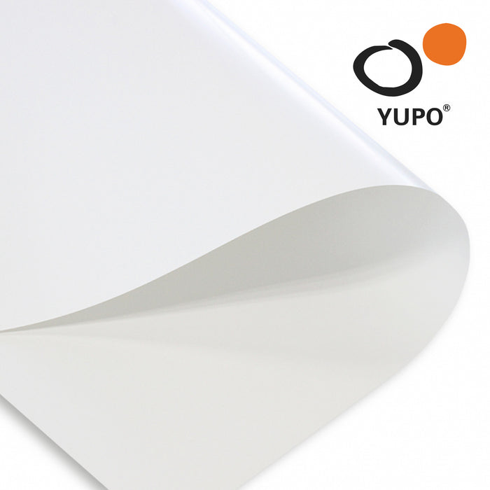 Pack 10 hojas papel YUPO Blanco A4 154gr - Legion Paper