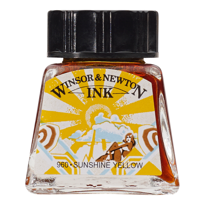WINSOR AND NEWTON - DRAWING INK TINTA DE DIBUJO 14ML
