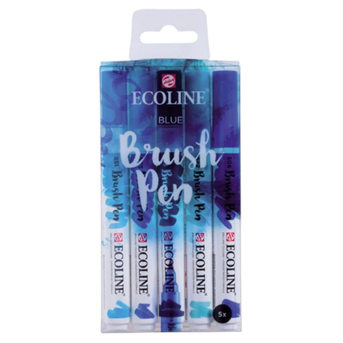 Royal Talens - Set Rotulador Acuarela Ecoline Brush Pen 5 unidades