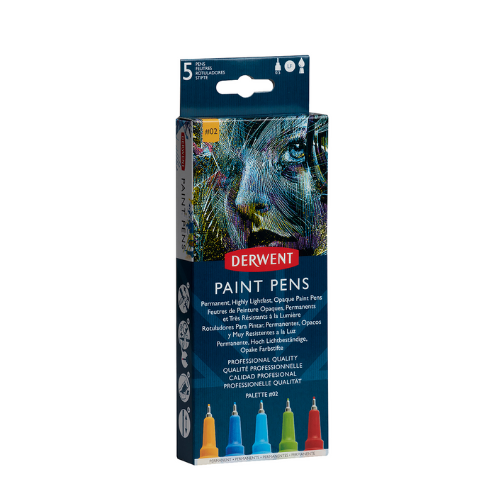 Derwent - Paint Pen 5 Unidades Set No 2