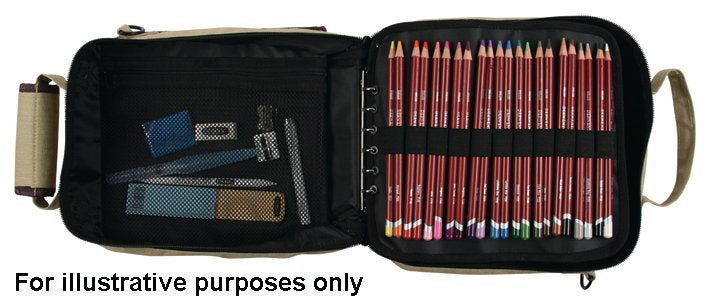 DESCATALOGADO_DERWENT - Estuche/bolsa CARRY ALL para lápices y accesorios
