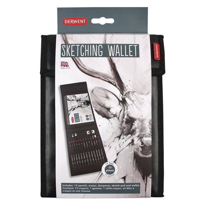 Estuche set de dibujo Sketching wallet - Derwent