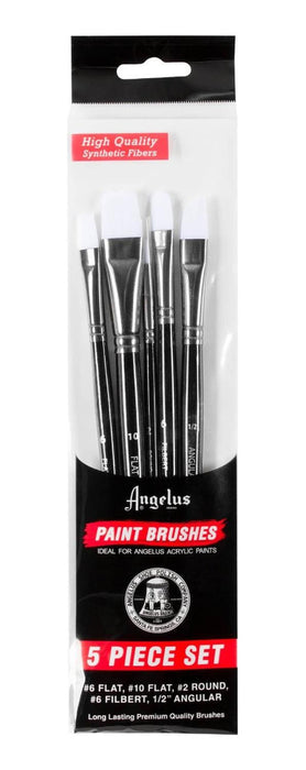 Set 5 Pinceles Angelus Paint Brush