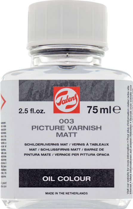 Barniz pintura óleo mate Talens 1 litro