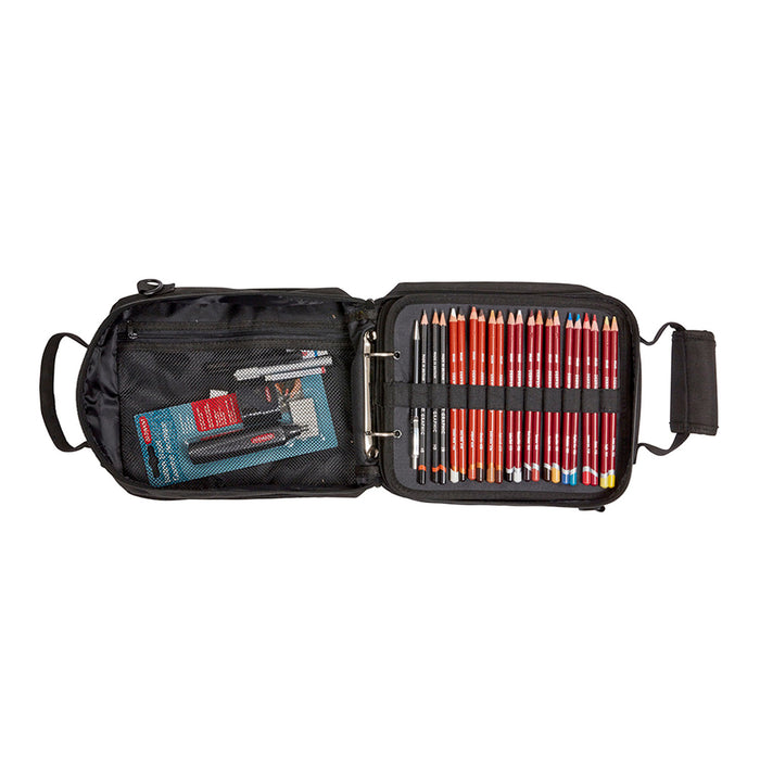 Bolsa estuche de tela Carry All color negro - Derwent