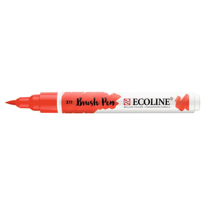 Royal Talens - Rotulador Acuarela ECOLINE BRUSHPEN BERMELLON