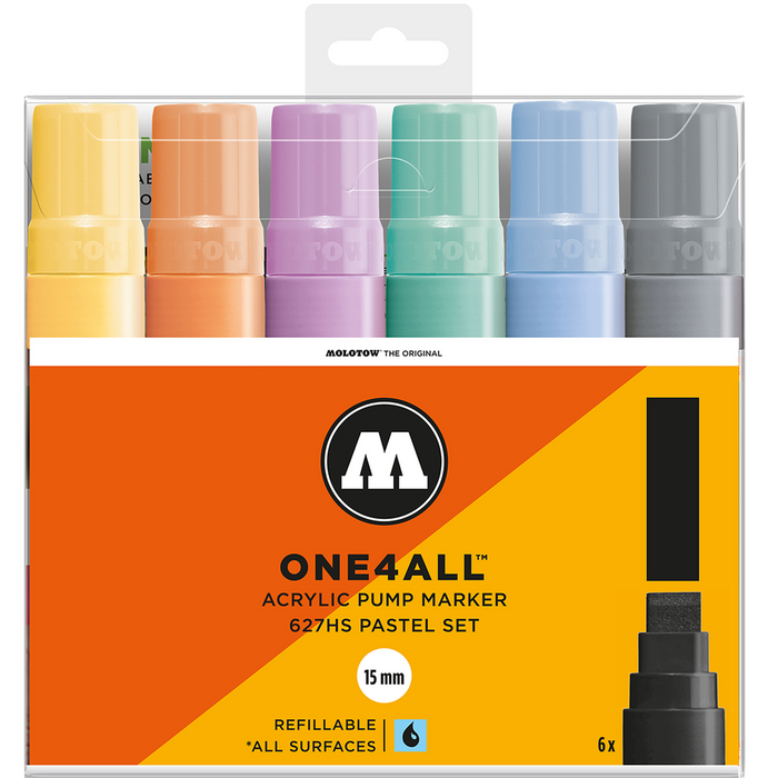 Molotow - ONE4ALLTM 627HS SET PASTEL 15MM