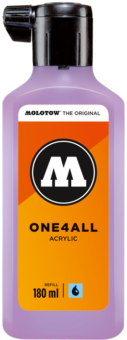 Pintura Acrilíca Molotow One4All 180ml #218 neon orange fluorescent