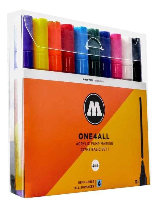 Molotow - ONE4ALL 227HS BASIC SET 1 4MM