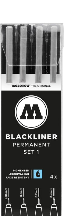 Molotow - BLACKLINER SET 1