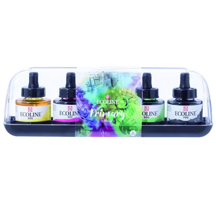 Royal Talens - Ecoline Set recarga acuarela líquida Primario 5 recargas 30ml
