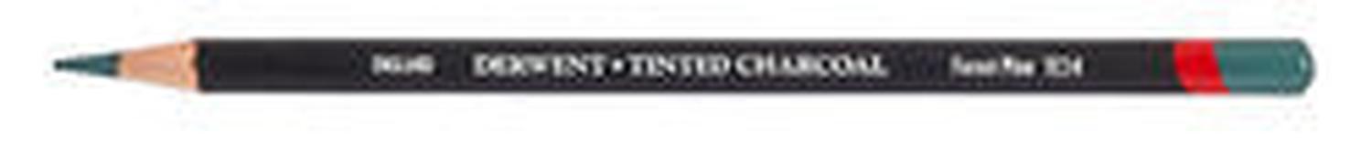 Derwent - Lapices Tinted Charcoal Pencils Forest Pine