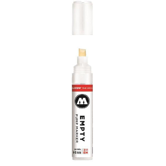 Molotow - EMPTY MARKER Rotulador Recargable 4-8MM 311EM