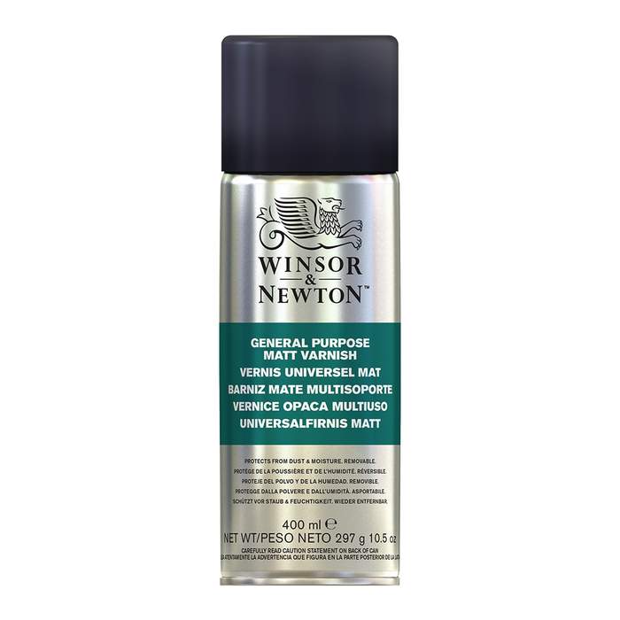 WINSOR AND NEWTON - GENERAL PURPOSE AEROSOL BARNIZ MATE 400ML