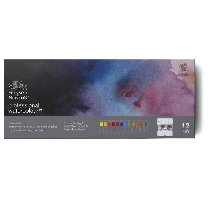 WINSOR AND NEWTON - CAJA METAL ACUARELA PROFESIONAL 5ML