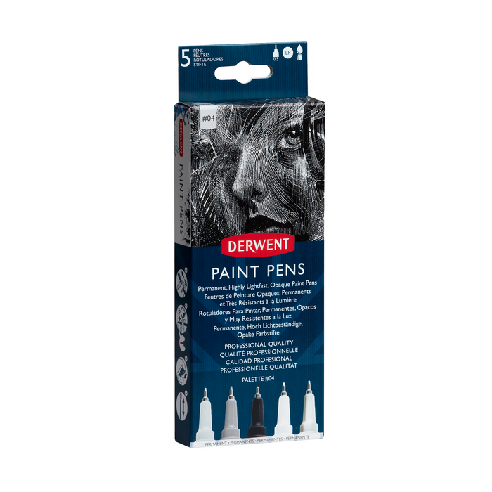 Derwent - Paint Pen 5 Unidades Set No 4