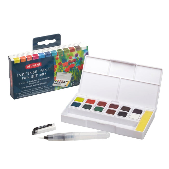 Derwent - Caja Inktense Paint  12 Pastillas Set Nº 2