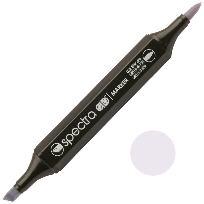 Rotulador Brush Doble Punta Chartpak Spectra AD Markers