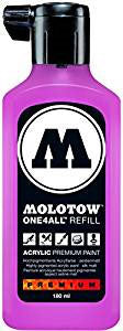 Pintura Acrilíca Molotow One4All 180ml#200 neon pink