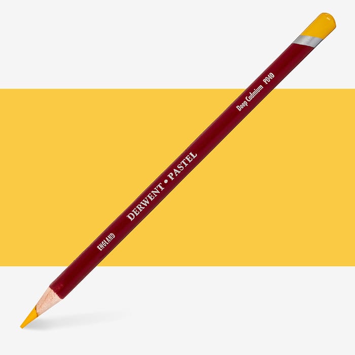 DERWENT - LÁPICES DE COLOR  PASTEL PENCIL DEEP CADMIUM P040
