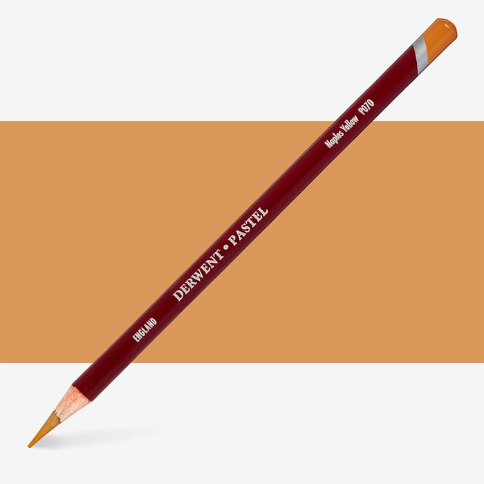 DERWENT - LÁPICES DE COLOR  PASTEL PENCIL NAPLES YELLOW P070