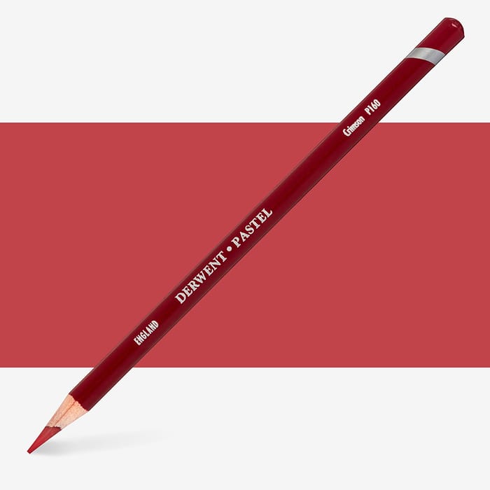 DERWENT - LÁPICES DE COLOR  PASTEL PENCIL CRIMSON P160