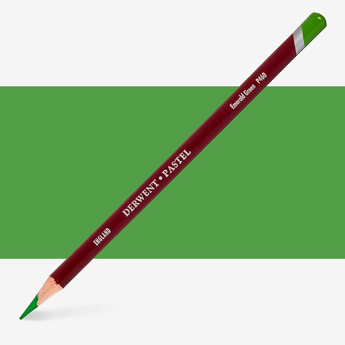 DERWENT - LÁPICES DE COLOR  PASTEL PENCIL EMERALD GREEN P460