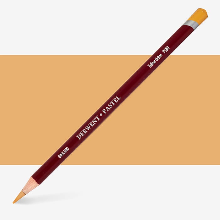 DERWENT - LÁPICES DE COLOR  PASTEL PENCIL YELLOW OCHRE P580