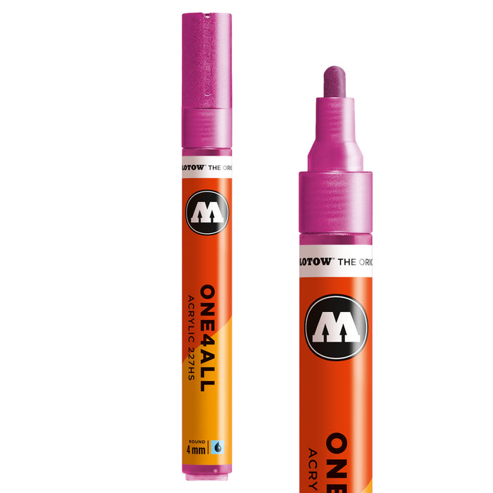 Rotulador acrílico metalizados One4All 4mm - Molotow