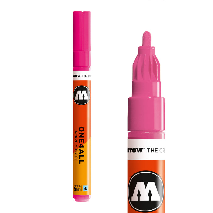 Rotulador acrílico fluor 2mm One4All - Molotow