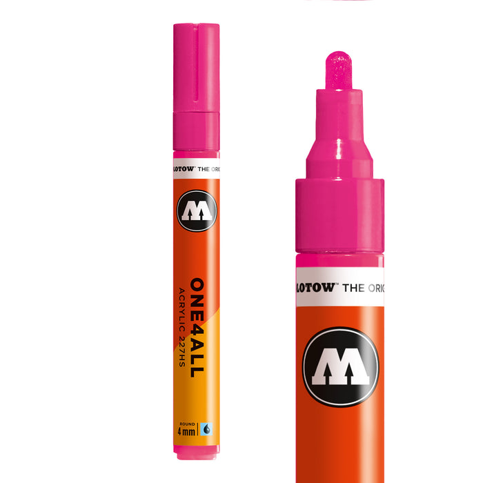 Rotulador acrílico fluor One4All 4mm - Molotow