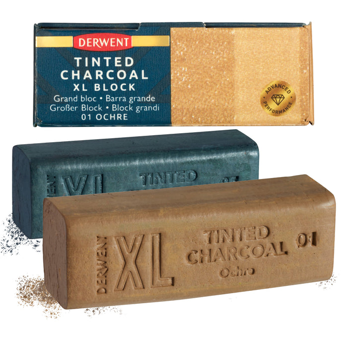 Barras de carbón Tinted Charcoal XL - Derwent