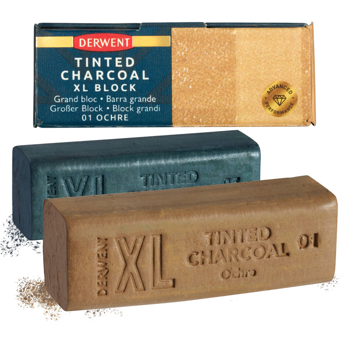 Barras de carbón Tinted Charcoal XL - Derwent 2